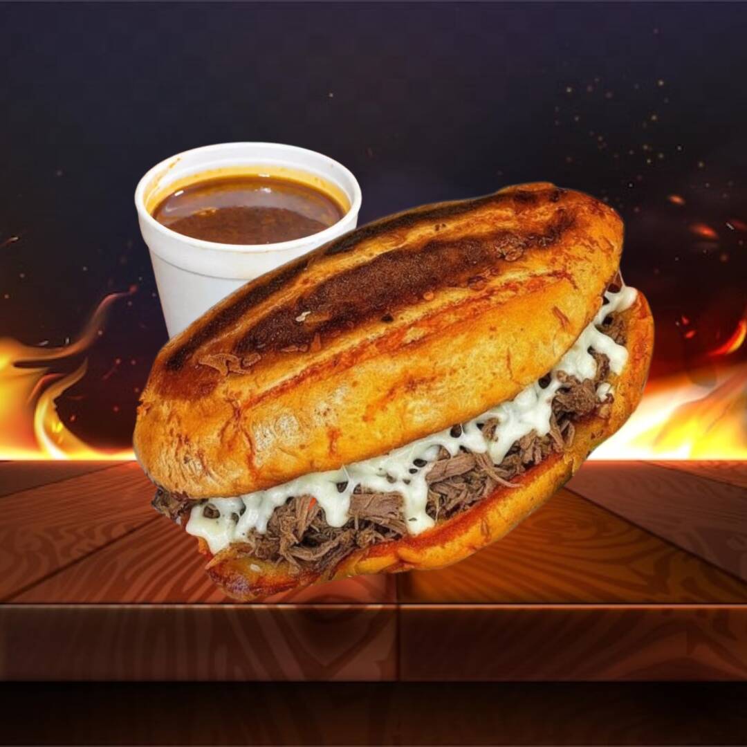 Tortibirria con consomé