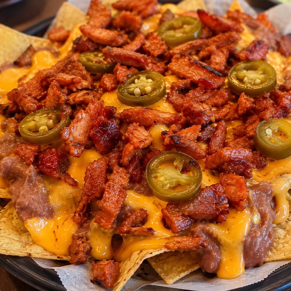 Nachos con Pastor