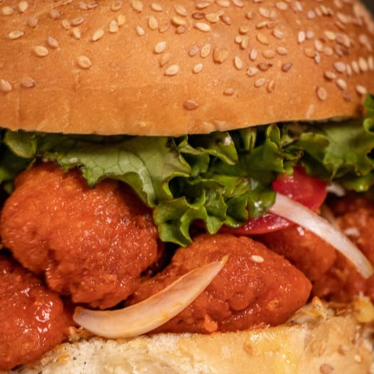 Hamburguesa de Boneless (Incluye Papas)