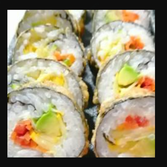Vegetariano Roll x 12 piezas.