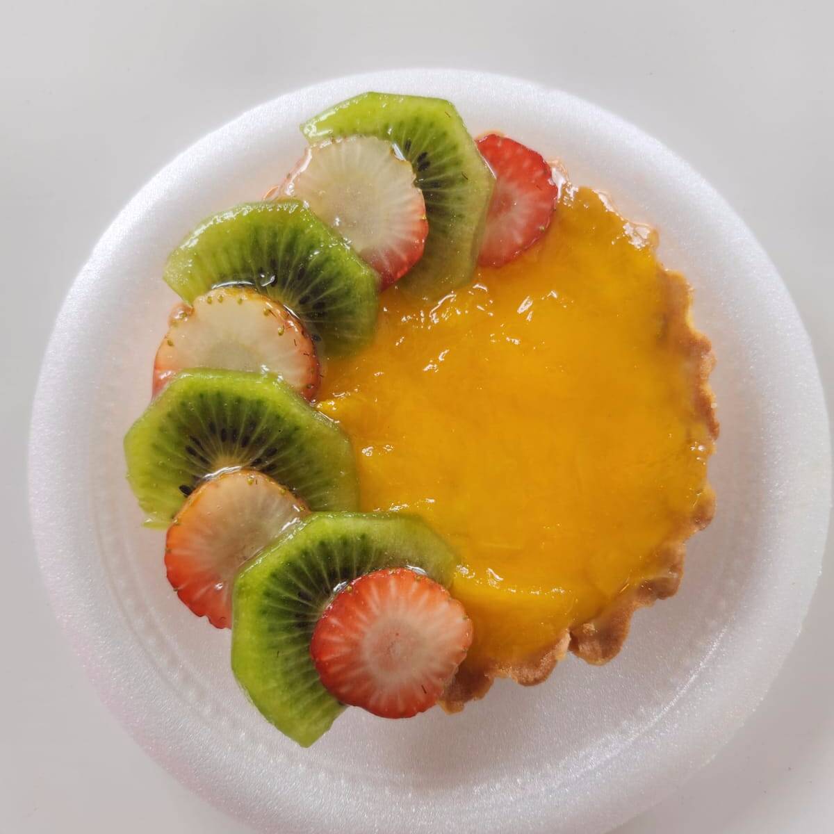 Tartaleta de Mango, Kiwi y Fresa