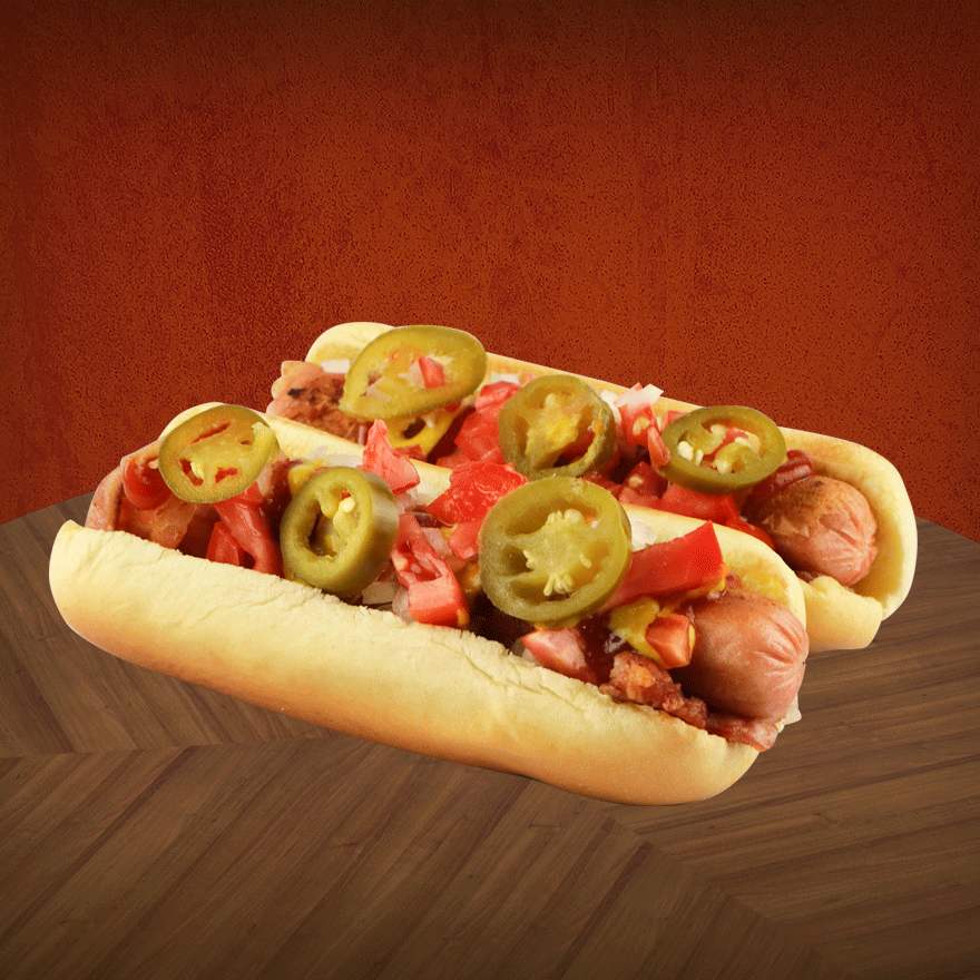 Hot Dogs Con Tocino C