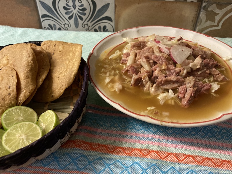 Pozole de Cabeza