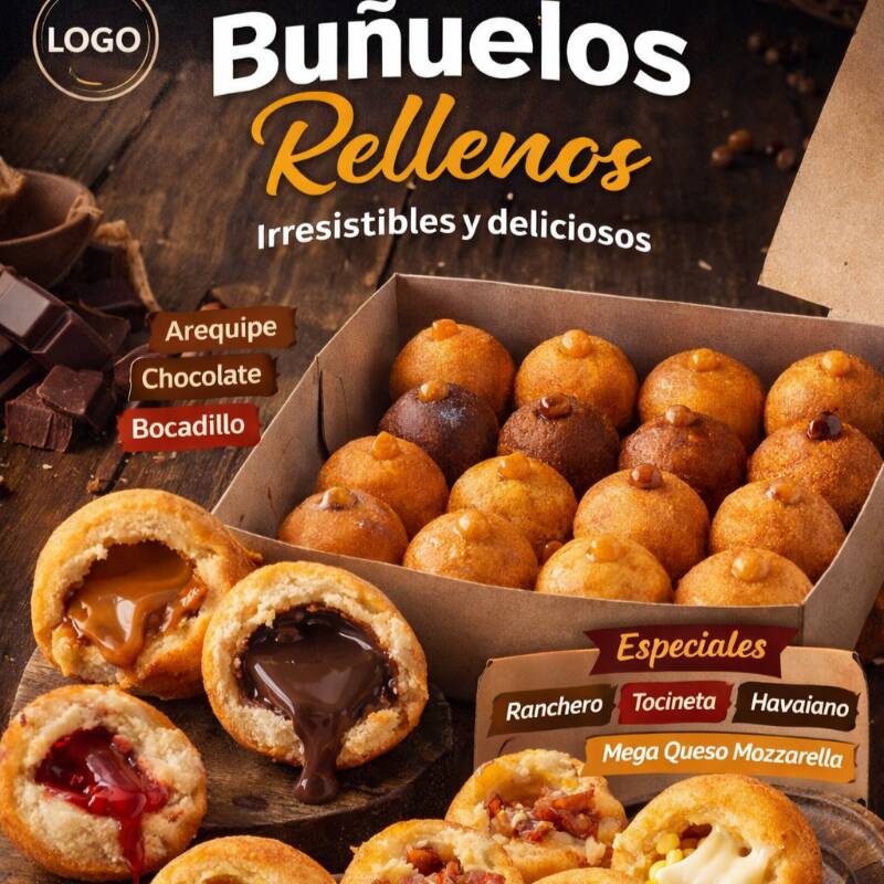 Buñuelo Relleno Arequipe