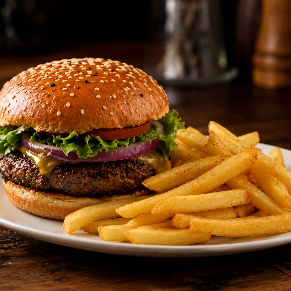 Combo Gol Hamburguesa Doble + Papas