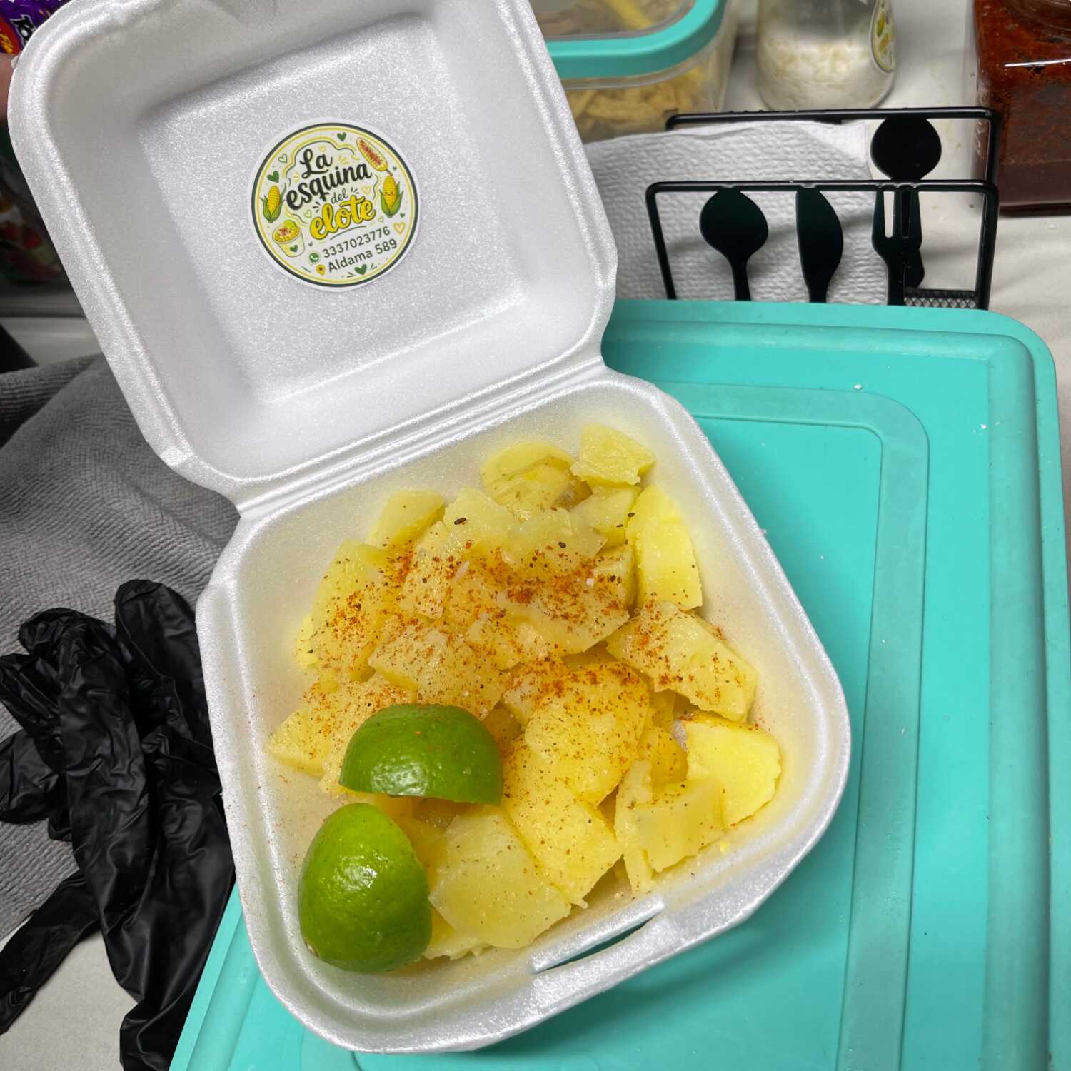 Verdura con Sal y Limón Chico