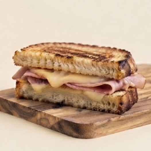 Sandwich Jamon y Queso.