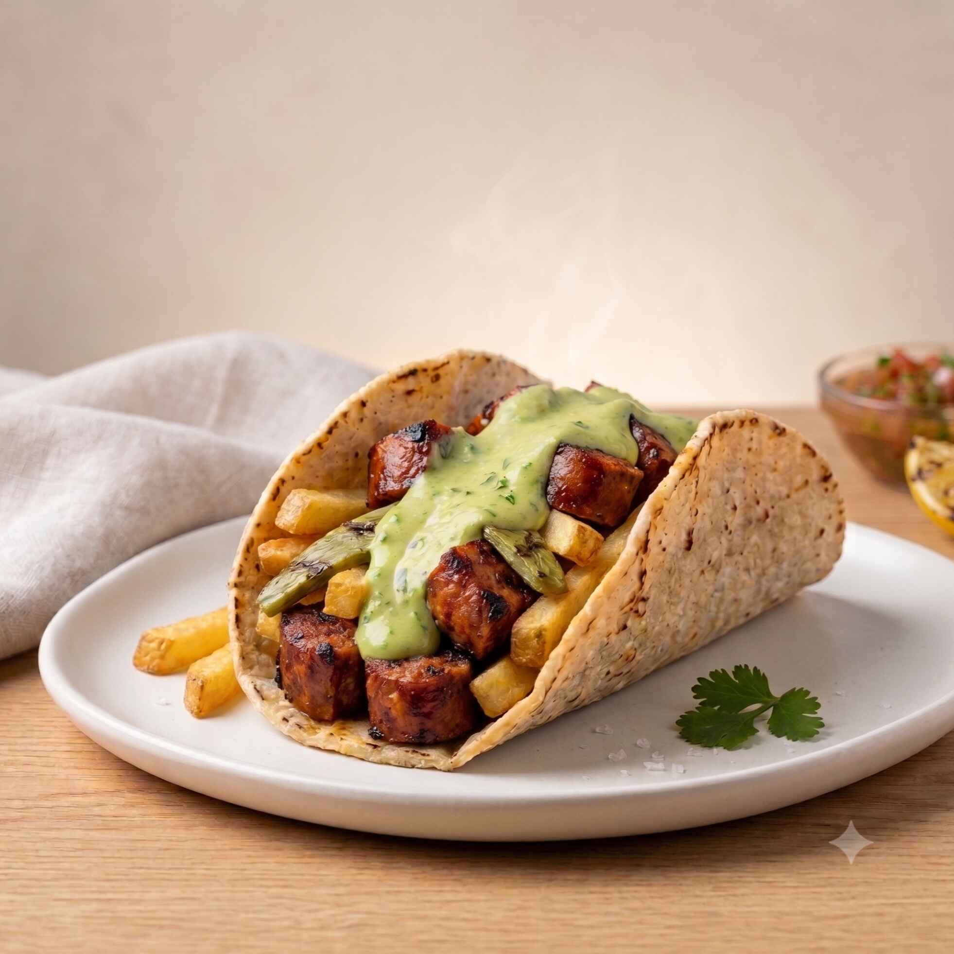 Taco de Chorizo Argentino
