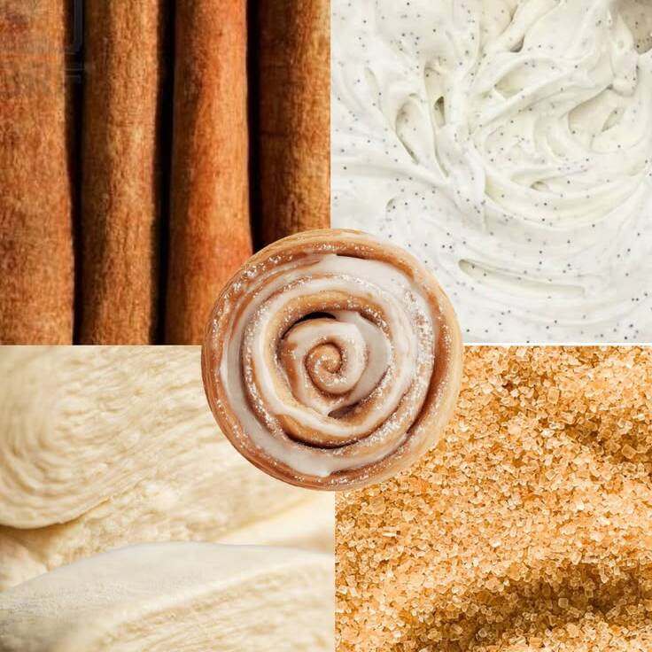 CINNAMON BUN LATTE CON CREAM CHEESE COLD FOAM
