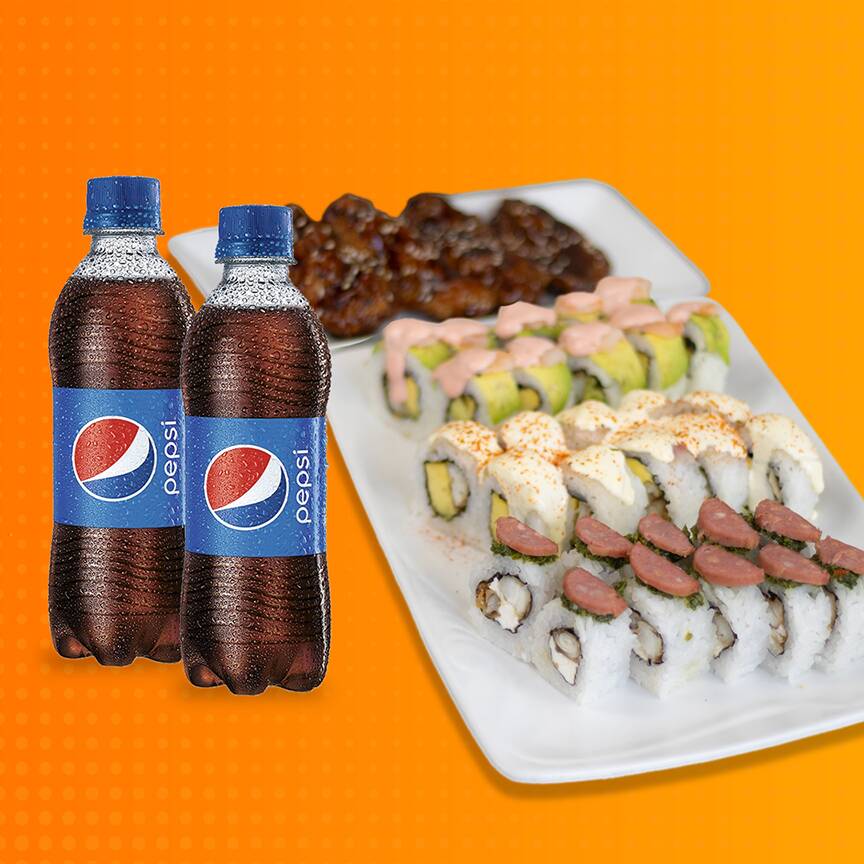 36 Makis + 2 Pepsi GRATIS!