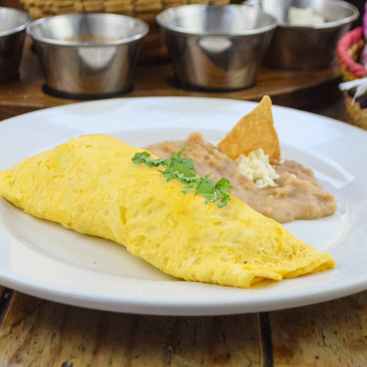 Omelette carne asada
