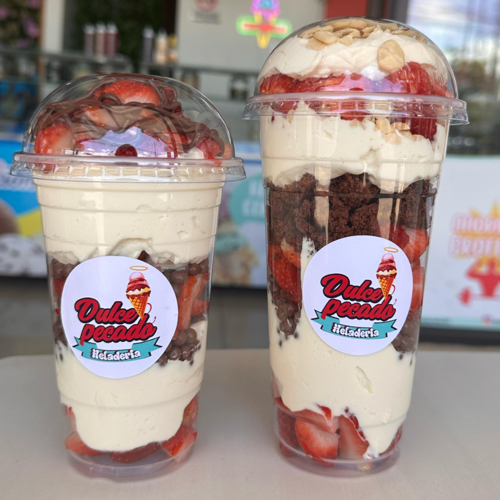 Fresas o Frutas con Crema