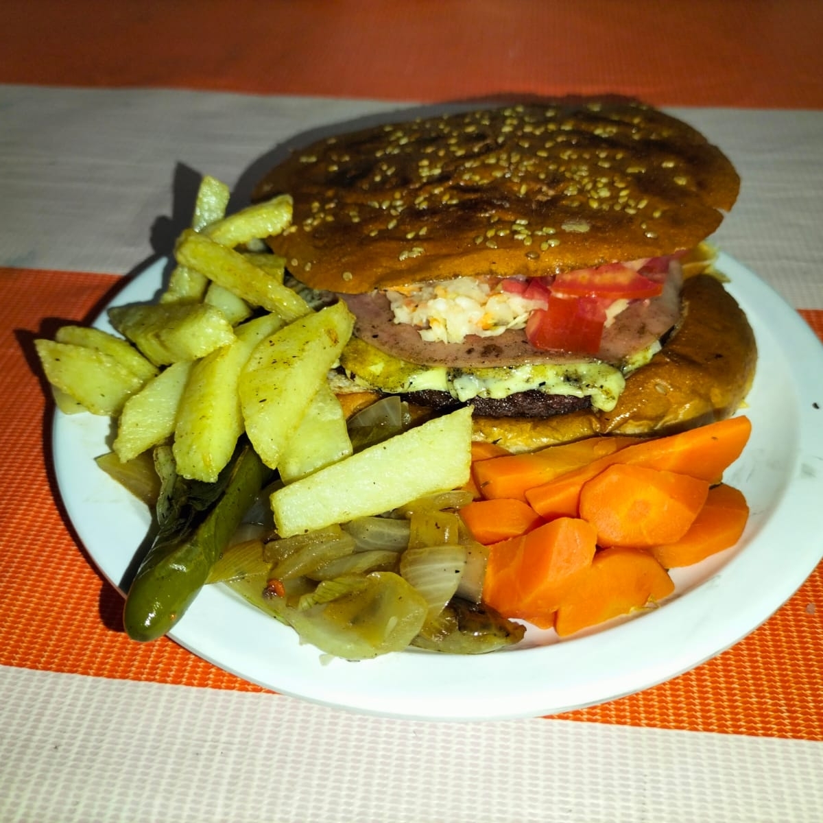 Hamburguesa al Pastor