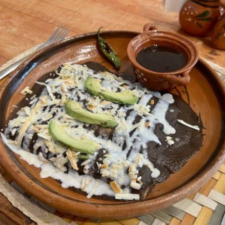 Enfrijoladas Doña Chona