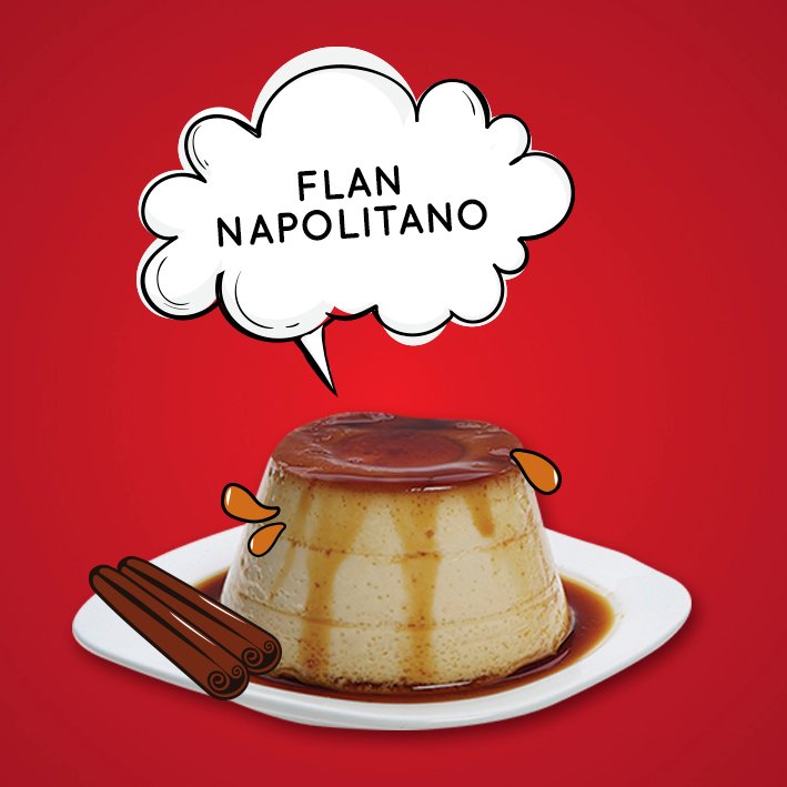 Flan napolitano