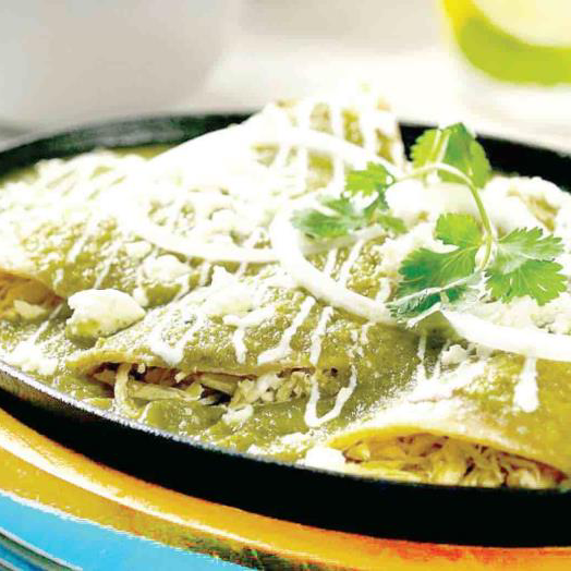 Enchiladas Verdes