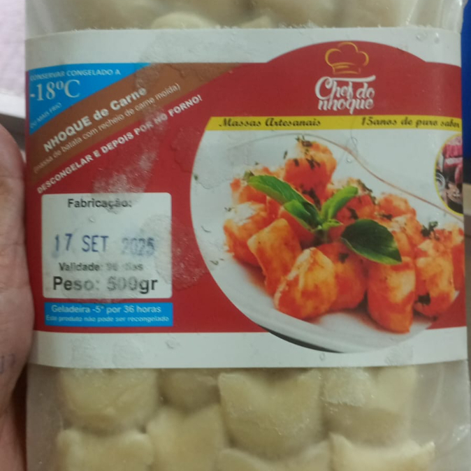 Só descongelar e  por o molho de sua preferência