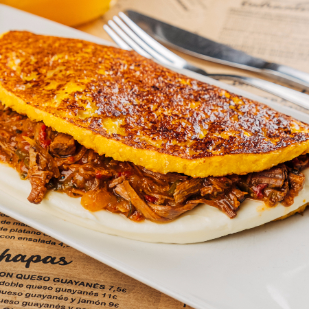 Cachapa de Mechada