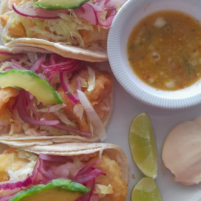 Tacos de Camaron 3 Pz