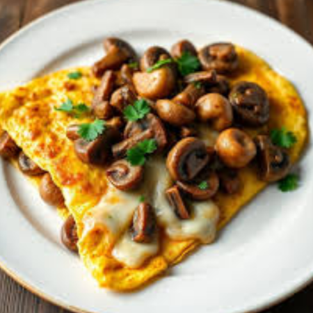 OMELETTE DE CHAMPIÑIONES