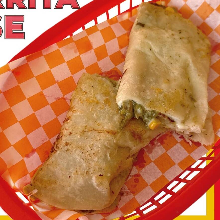Burrita de Chicharrón Verde Duro