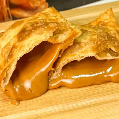 Delicioso pastel de doce de leite