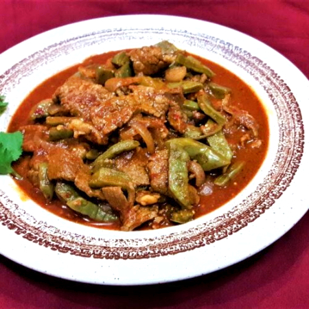 COMBO CARNE CON RAJAS PAPAS Y ELOTE + ARROZ + SALS
