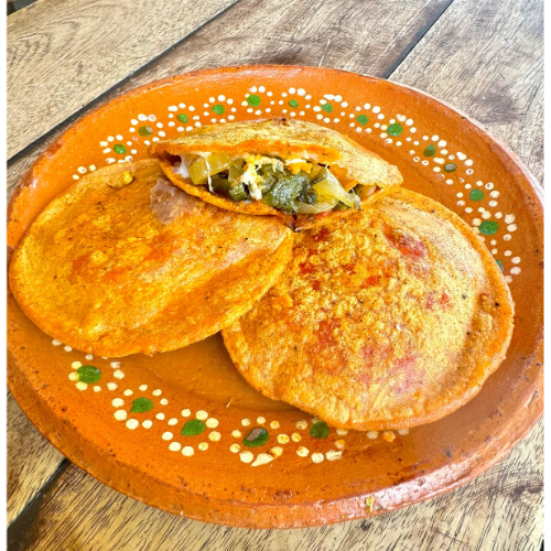Rajas con Queso (Maíz)