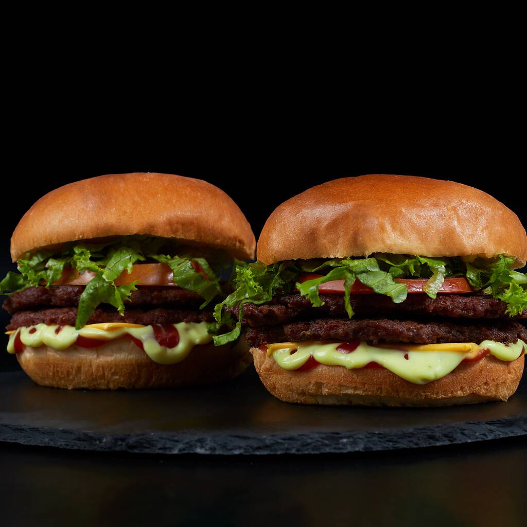 2 Hamburguesas Doble con Queso 🧀🍔🍔