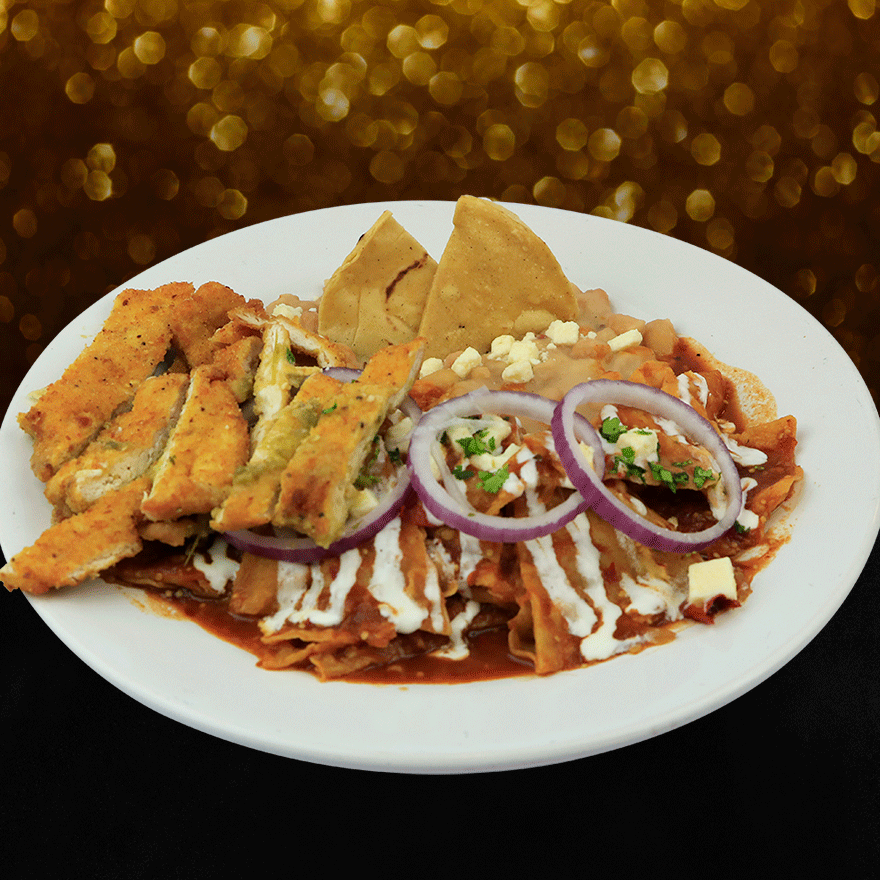 Chilaquiles con Milanesa C