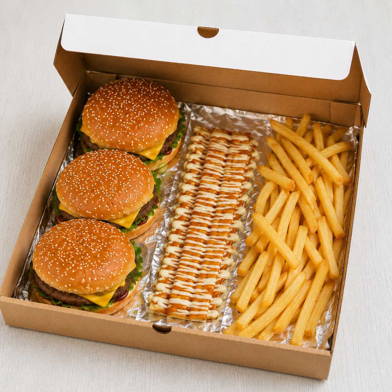 Surtida Box de Burgers Super Tacos