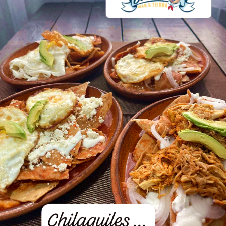 CHILAQUILES CON CECINA