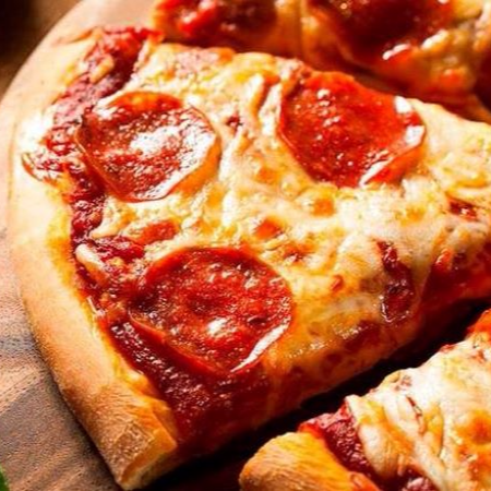 pizza salchicha mediana