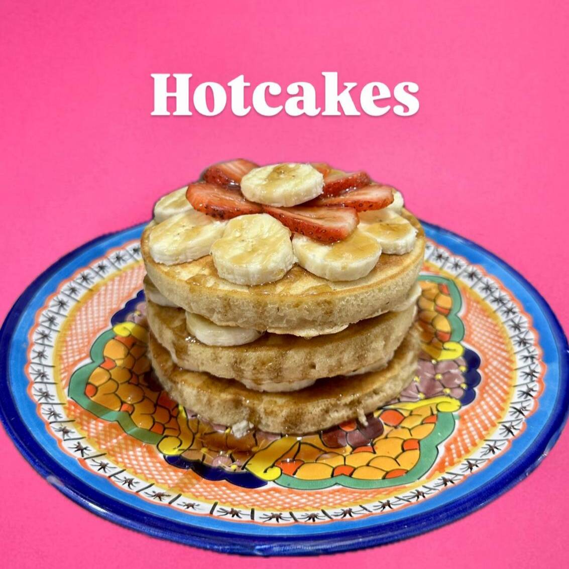 HOT CAKES CON FRUTAS