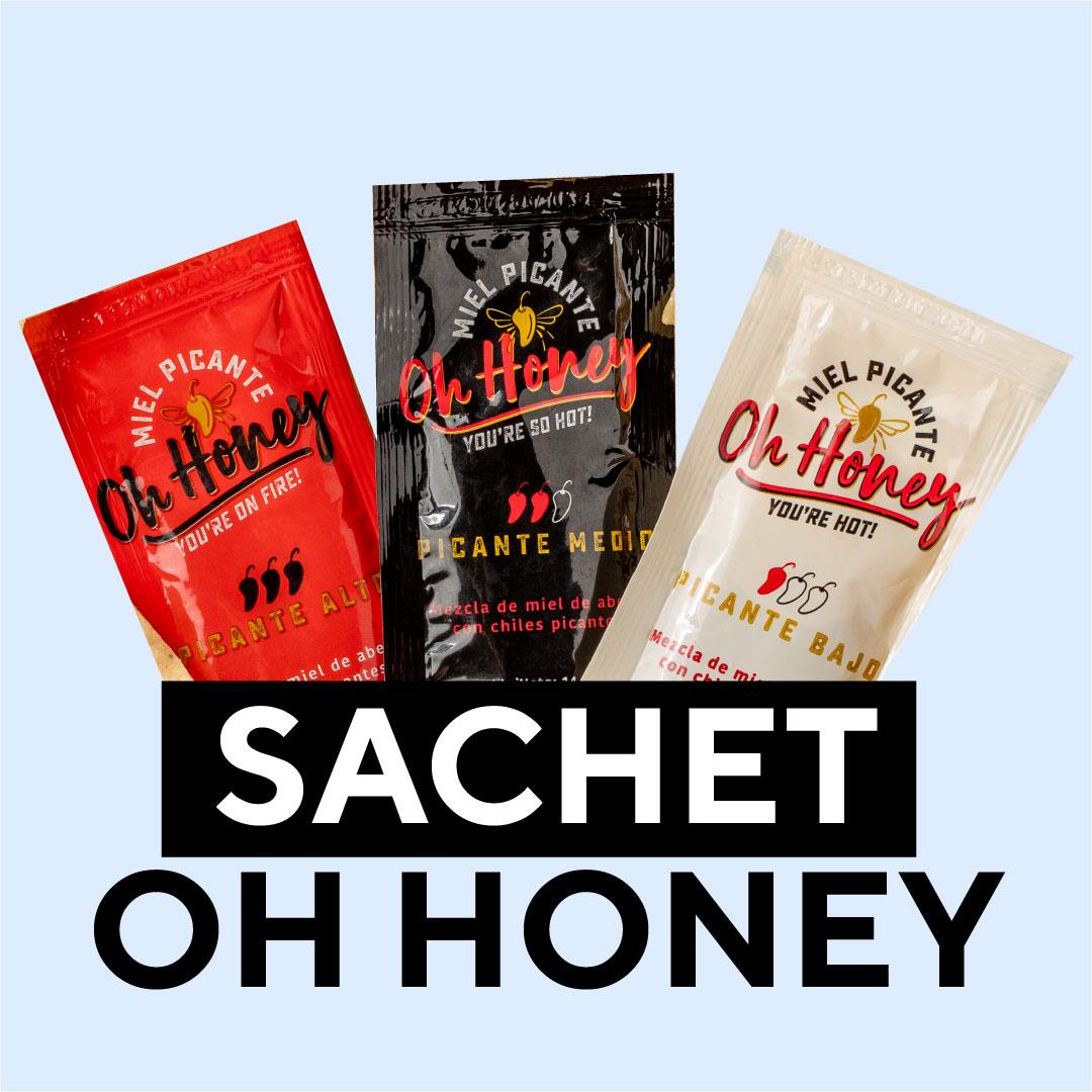MIEL PICANTE BAJO SACHET ADICION