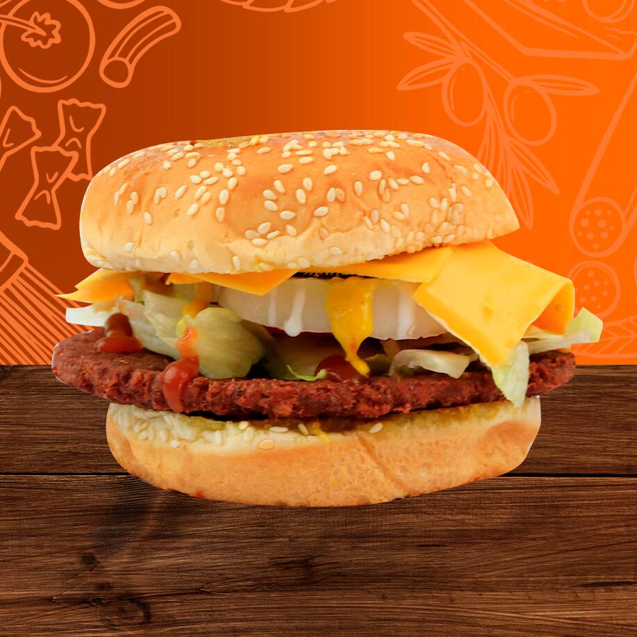 Hamburguesa Con Queso