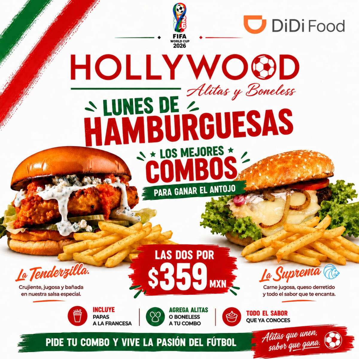 Combo Hamburguesas