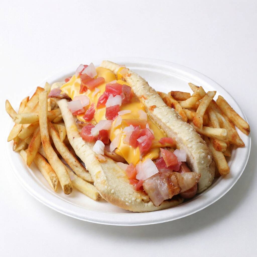 Jumbo Tociqueso + Papas