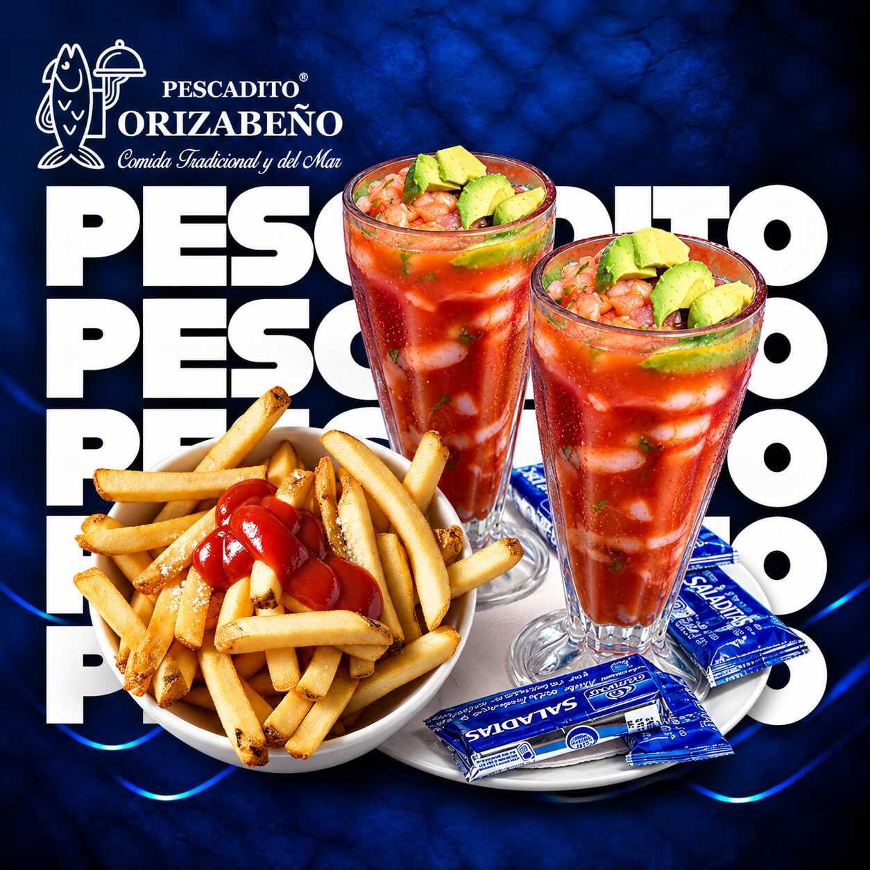 Promo - 2 Cocteles y Papas a la Francesa