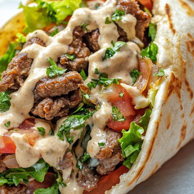 🥙 Shawarma de Carne com Fritas Delicioso shawarma de carne bovina grelhada, recheado com alface fresca, omelete, queijo cheddar derretido e batata frita crocante dentro do pão sírio. Servido com uma porção extra de batatas fritas douradas ao lado. Uma explosão de sabor e textura — simples, irresistível e com o toque especial do Barcha Food 🇹🇳🔥