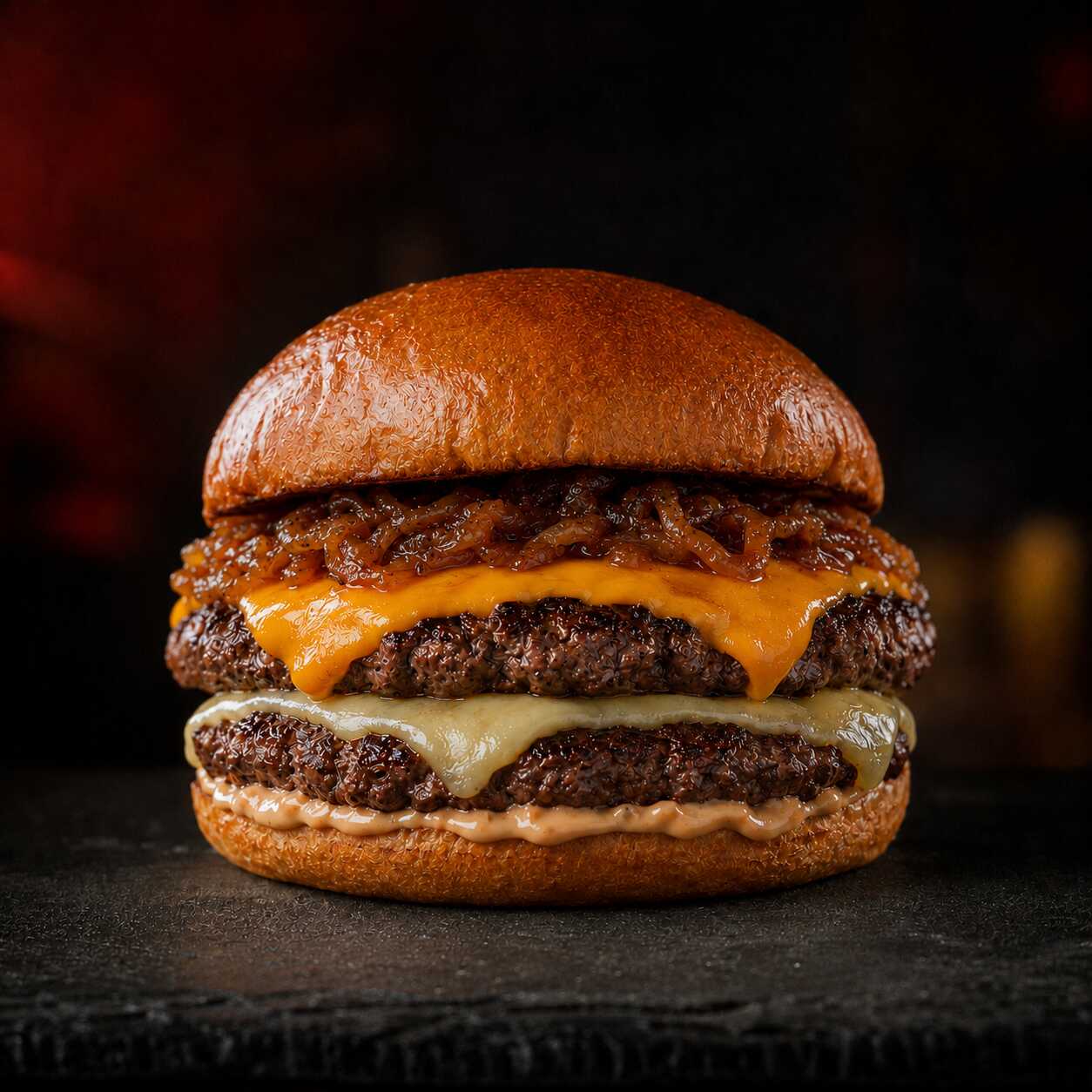 DOBLE CARNE CON 2 QUESOS