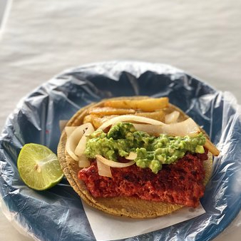 TACO DE CHORIZO