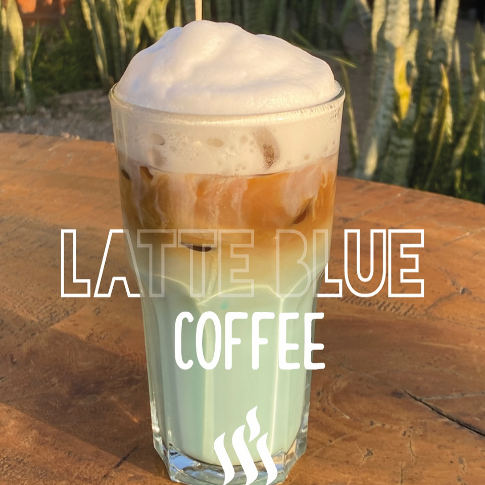 Latte Blue Coffe