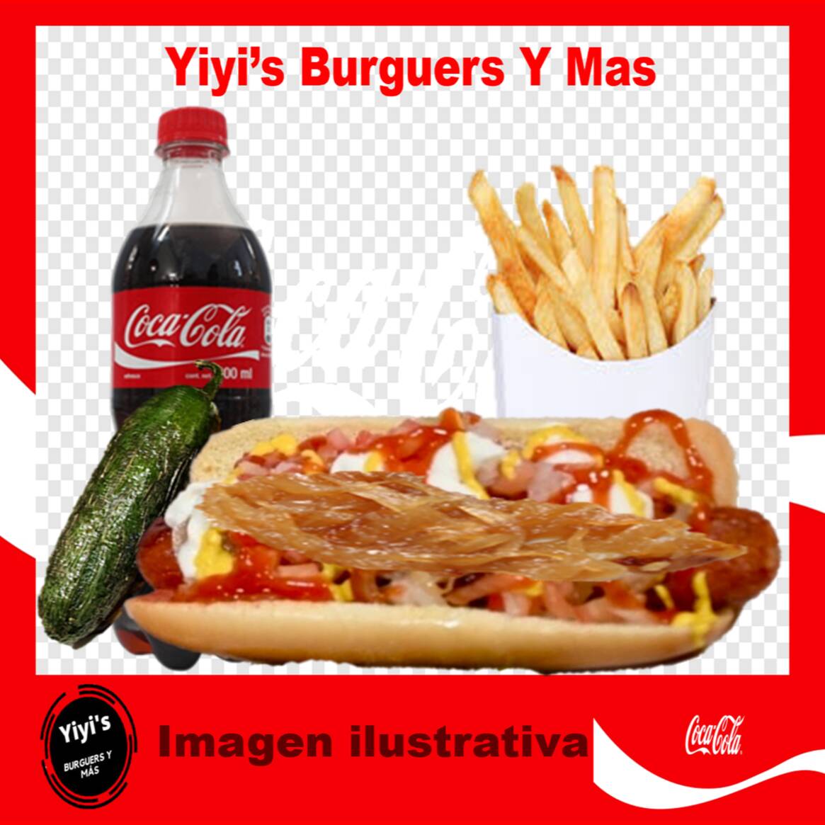 Combo Hot Dog Especial Papas y Refresco