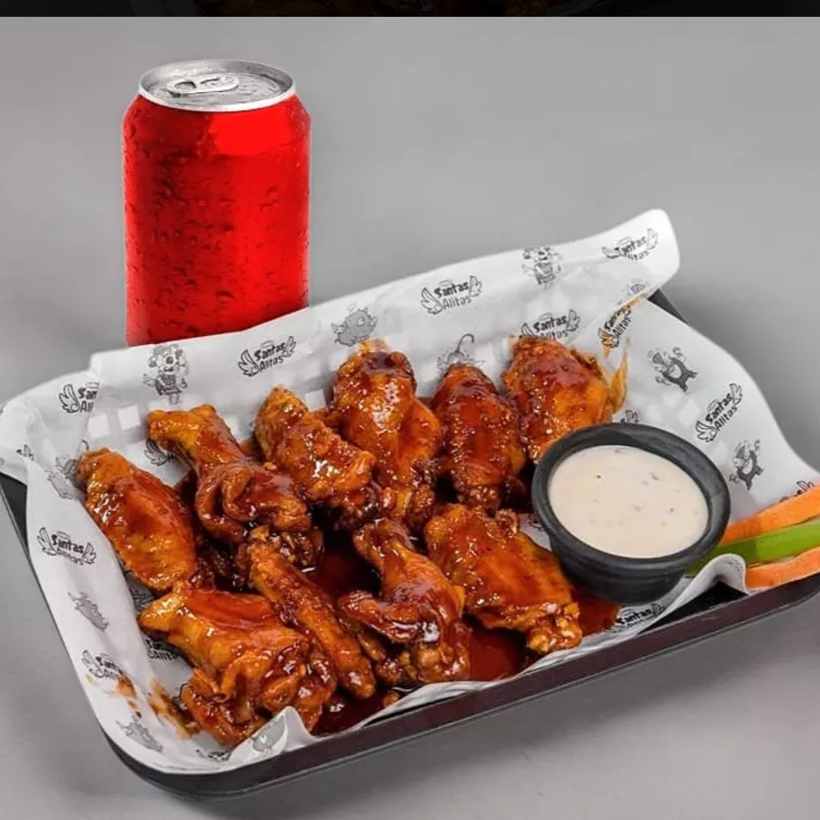 Combo Coca-Cola Alitas