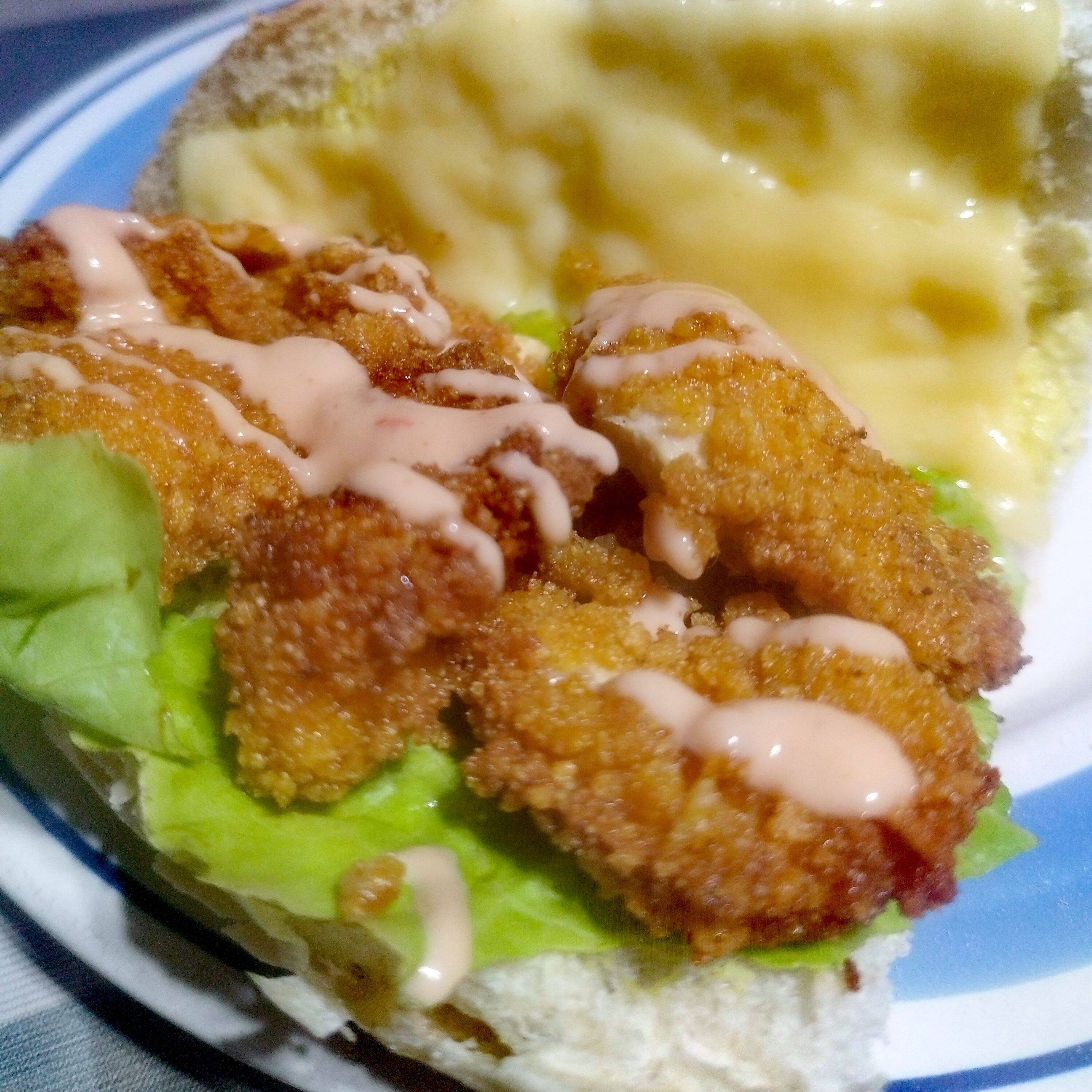 Torta de Pechuga Empanizada