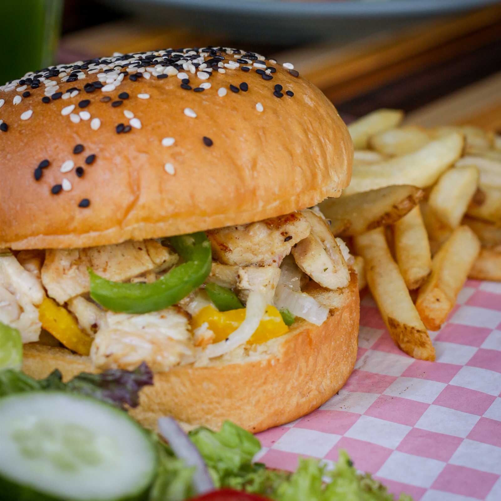 Hamburguesa de Pollo