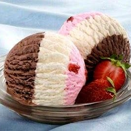 HELADO SABOR NAPOLITANO