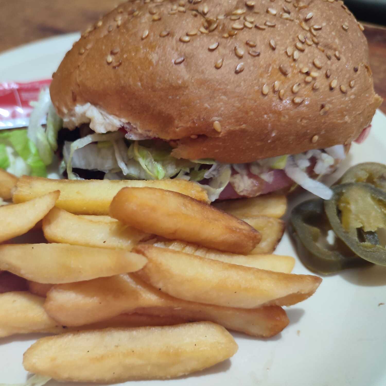 Hamburguesa con Papas