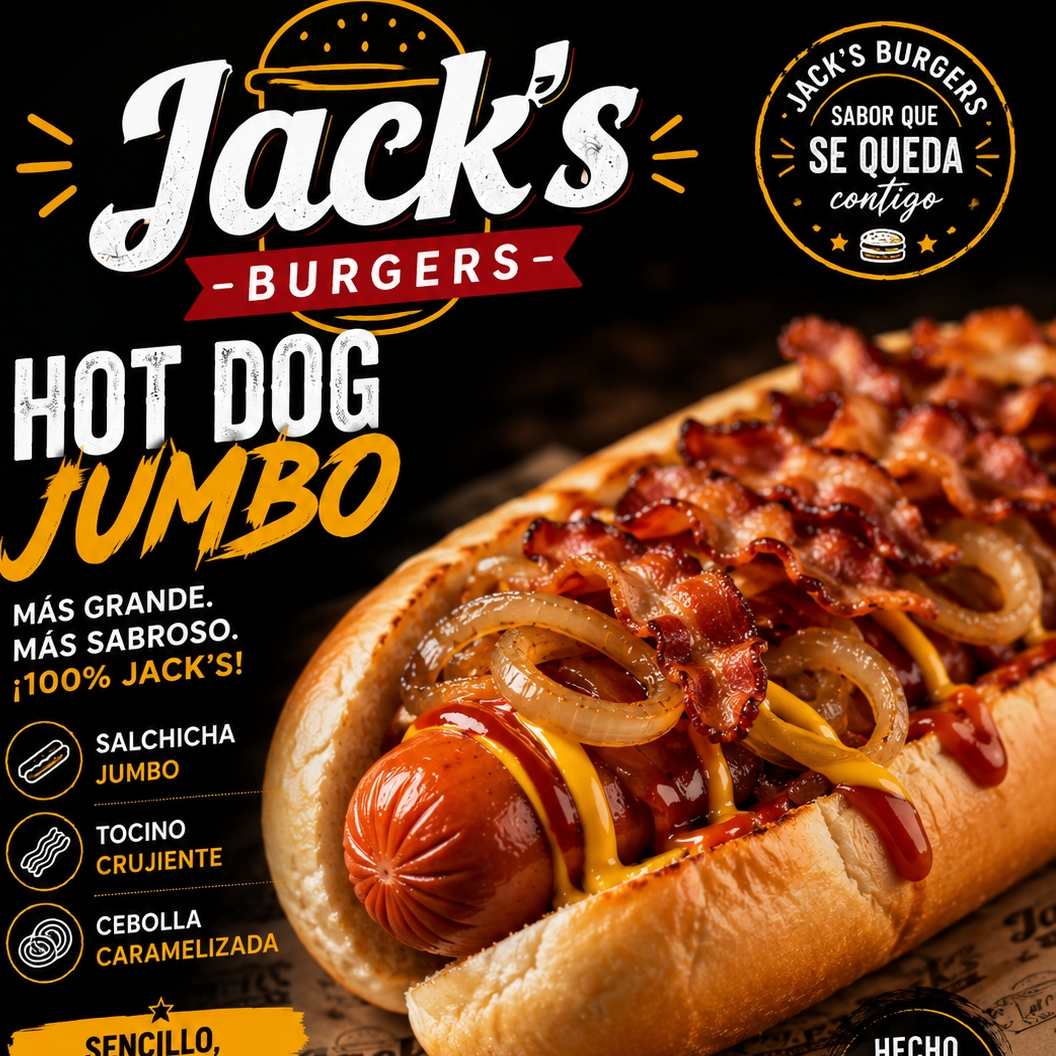 Hot Dog Sencillo Jumbo
